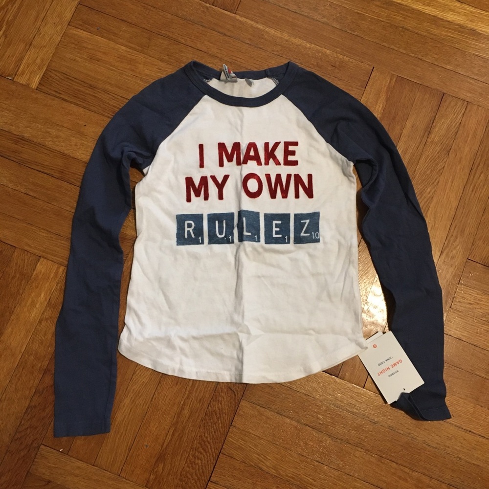 NEW! “I Make My Own Rulez” Hasbro shirt